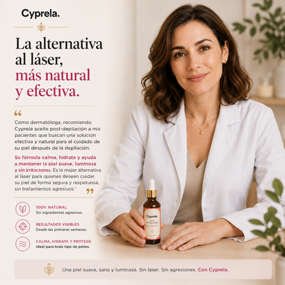 Aceite Cyprela® Inhibidor de Vello